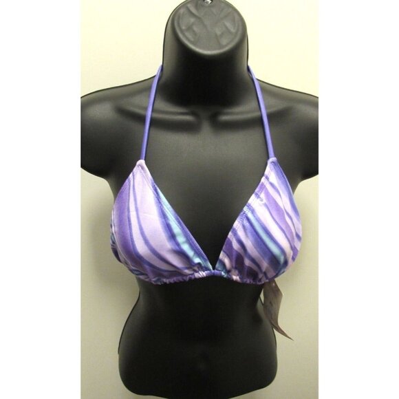 Chica Rica Bikini Swimsuit Triangle Deco Top & Bottom - Picture 1 of 7